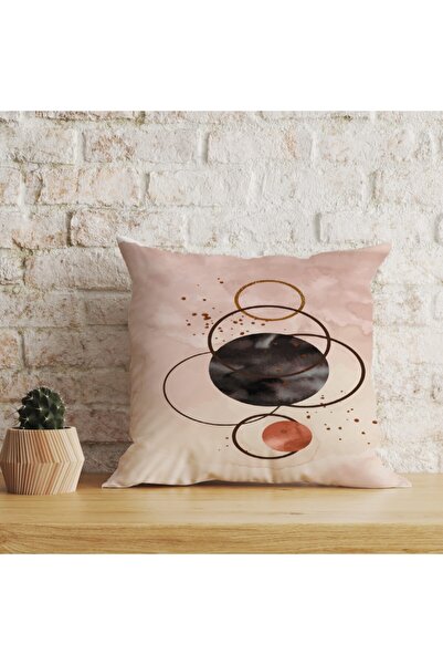 LadiesHome Husă decorativă pentru pernă cu două fețe, digitală, cu imprimeu d...