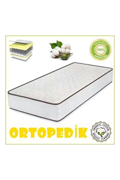3A Mobilya Beyaz Ekonomik Naturel Çocuk Yatağı 70x130