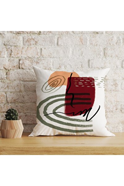 LadiesHome Husă decorativă pentru pernă cu două fețe, digitală, cu imprimeu d...