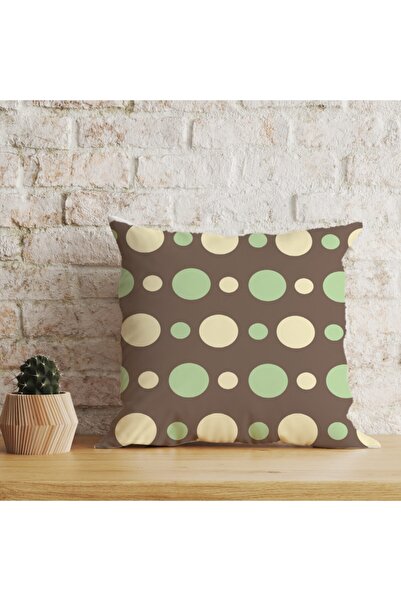 LadiesHome Husă decorativă pentru pernă cu două fețe, digitală, cu imprimeu d...