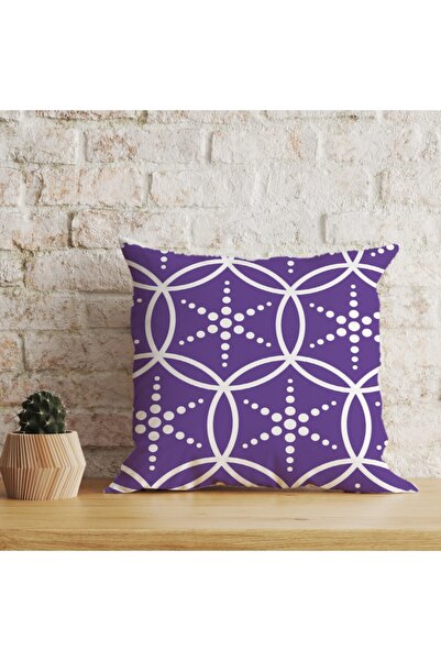 LadiesHome Husă decorativă pentru pernă cu două fețe, digitală, cu imprimeu d...