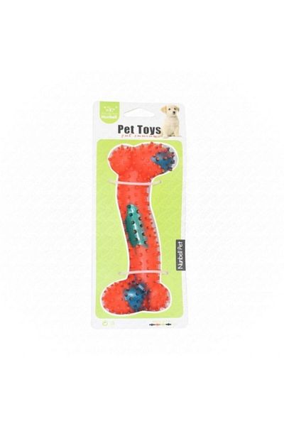 Nunbell Dog Toy Barbed Bone 15cm