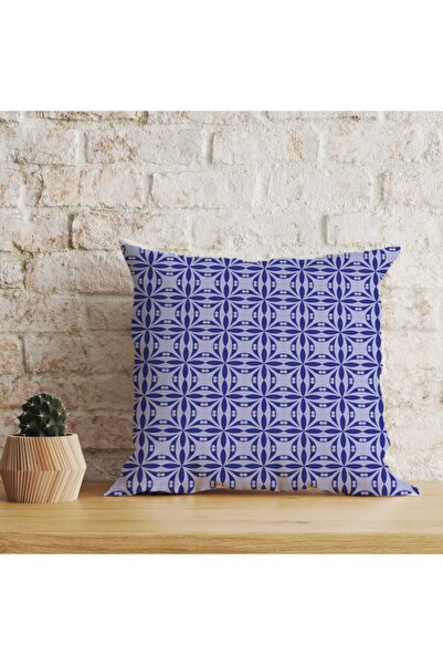 LadiesHome Husă decorativă pentru pernă cu două fețe, digitală, cu imprimeu d...