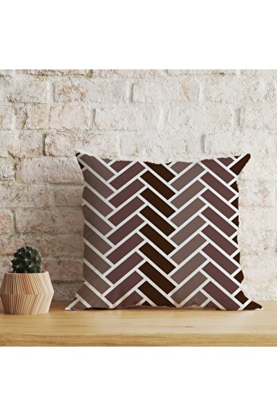 LadiesHome Husă decorativă pentru pernă cu două fețe, digitală, cu imprimeu d...