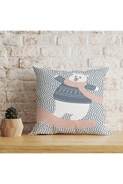 LadiesHome Διακοσμητικό κάλυμμα μαξιλαριού διπλής όψης Zel Design Digital με ...