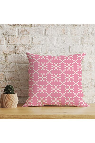 LadiesHome Husă decorativă pentru pernă cu două fețe, digitală, cu imprimeu d...