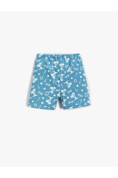 Koton Printed Shorts Cotton