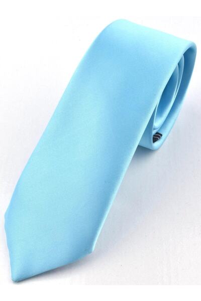 Firstmen Single Color Tie/Light Blue