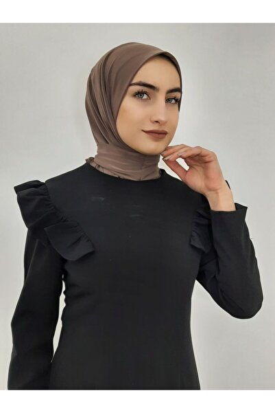 R&S modibone وشاح جاهز مزود بمشبك وشال Hijap بلون المنك