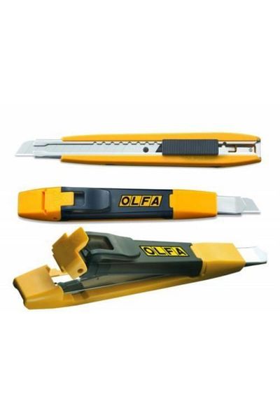 Olfa Da-1 Στενό μαχαίρι με μηχανισμό σπάσιμο λεπίδας