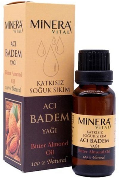 MİNERA VİTAL Herbaldepo - 30 Ml Bitter Almond Oil Censer