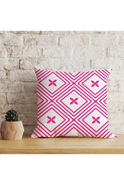 LadiesHome Husă decorativă pentru pernă cu două fețe, digitală, cu imprimeu d...