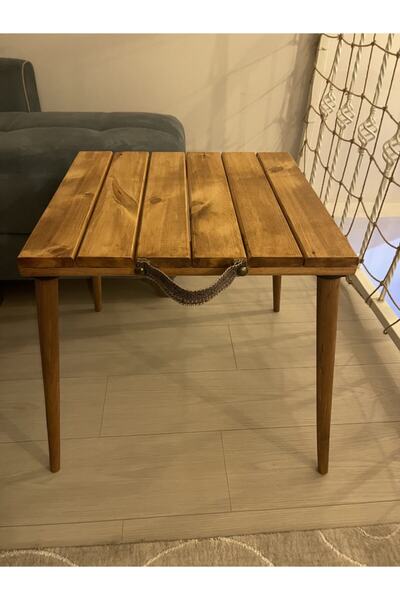 BİGWOODWORKERS Ahşap Kamp Masası