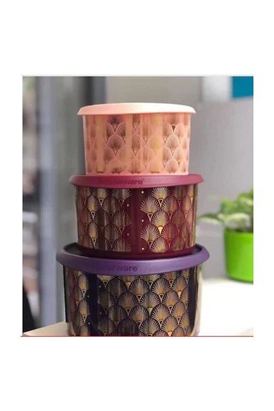 Tupperware مجموعة بريق مكونة من 3 قطع Cd0210 148