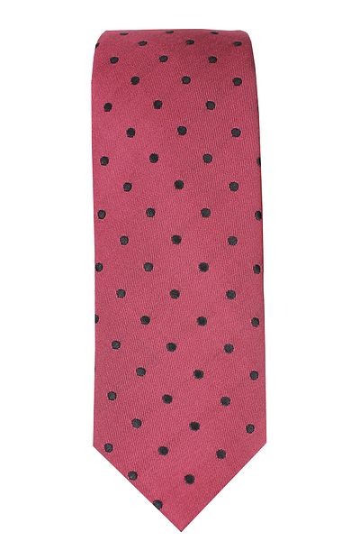 Varetta Мъжка вратовръзка с шарка тип „Damson Slim Cut“