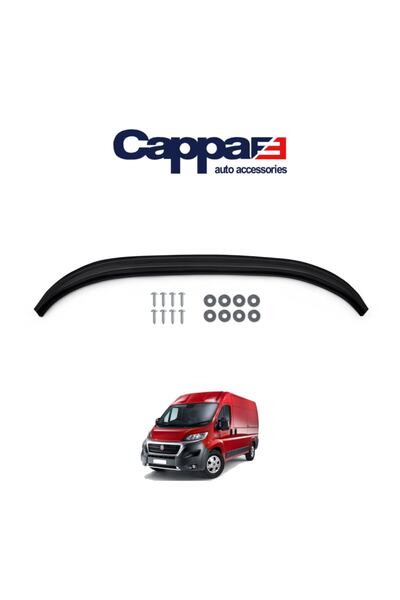 Cappafe Fiat Ducato Ön Tampon Lip Eki Karlık (Abs) Piano Black 2014 Ve Sonrası