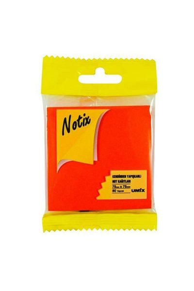 Notix 75X75 mm Neon Orange Neoviu Note Paper 80 Yp