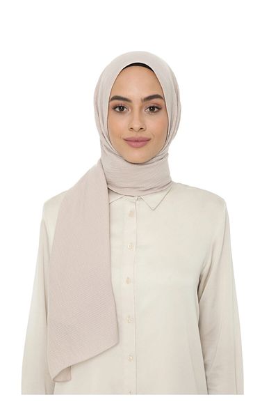MTMODA Levidor Natural Cazz Shawl Μπεζ