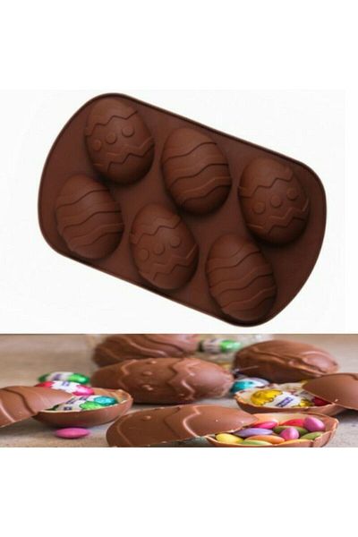 MENDELS Easter Egg Dinosaur Ostrich Silicone Chocolate Mold Pinyata Mold
