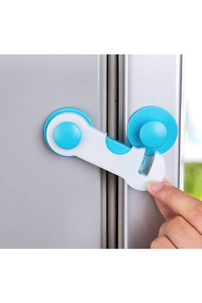 CMT Practical Baby and Child Lock - Cabinet Drawer and Lock Snap, 2 Pieces