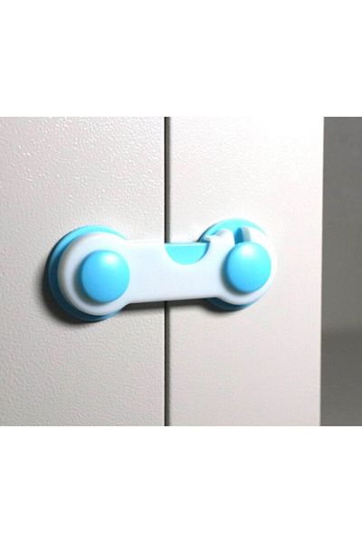 CMT Practical Baby and Child Lock - Cabinet Drawer and Lock Snap, 2 Pieces