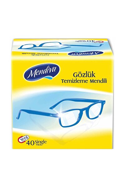 Mendiva Gözlük Temizleme Mendili 40'lı