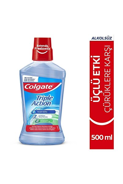 Colgate Üçlü Etki Ağız Bakım Suyu 500 ml