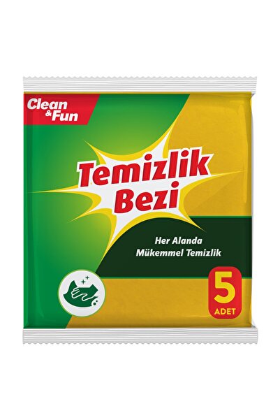 clean & fun Σετ υφασμάτων καθαρισμού CleanFun 5 τεμαχίων