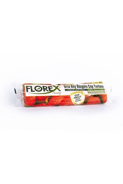 Florex 2 Pieces 55X60Cm Strawberry Scented Drawstring Garbage Bag 2 Pieces