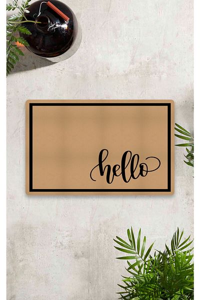 Vagonik Digital Printed 50x70cm Decorative Multi-Purpose Indoor and Outdoor Door Mat