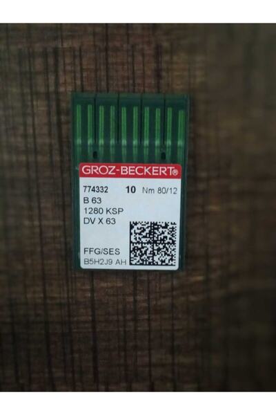 Groz Beckert Dv X 63 Reçme Dikiş Iğnesi 12/80 No