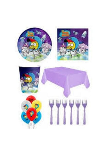 Mutlu party King Şakir Party Birthday Set for 8 People