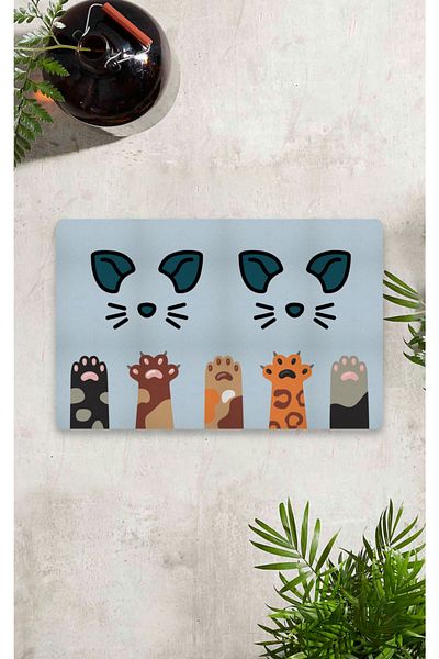 Vagonik Imprimat digital 50x70cm Covoraș decorativ multifuncțional pentru interior și exterior
