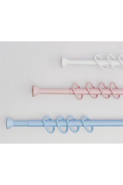 DIGERUI Bathroom Shower Curtain Pipe with Spring