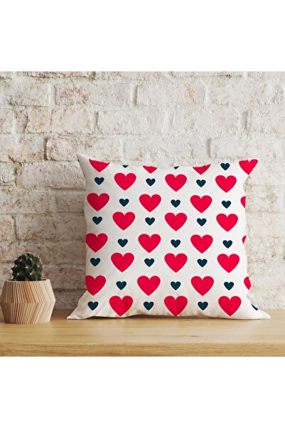 LadiesHome Husă decorativă pentru pernă cu două fețe, digitală, cu imprimeu d...