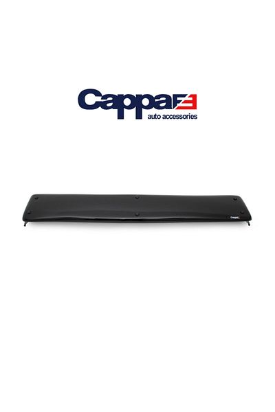 Cappafe Ford Connect Front Window Sunshade Visor Visor Hat Terek Acrylic (ABS) Piano Black 2003-2008