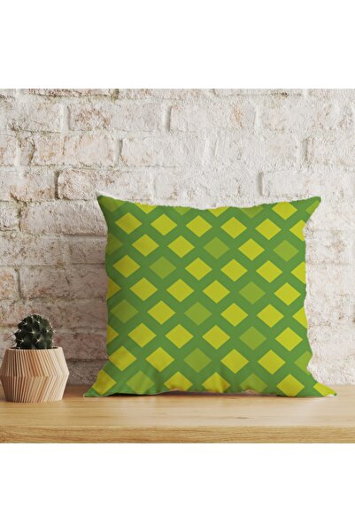 LadiesHome Husă decorativă pentru pernă cu două fețe, digitală, cu imprimeu d...