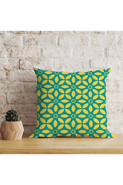 LadiesHome Husă decorativă pentru pernă cu două fețe, digitală, cu imprimeu d...