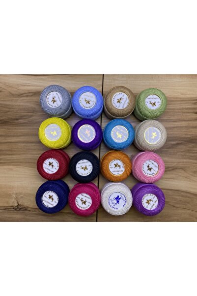 Fırfır Tuhafiye Ulukardeşler Ipekyolu Cotton Like Etamin Kanaviçe 16'lı Iplik...