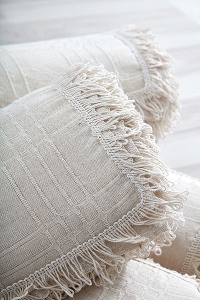 miss linda home collection 100% памучен калъф за диван Buldan Work Four Comb, естествен кремав цвят, 180*220 см