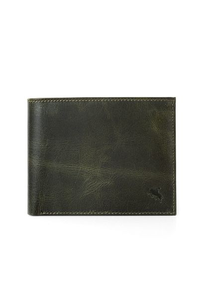 Polo Air Genuine Green Leather Wallet