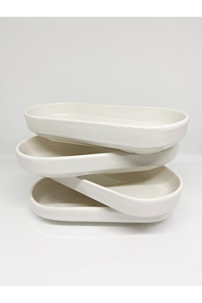 Deva Seramik 1St Class Ceramic 4-Piece Salda Breakfast Sauce Bowl Kayak