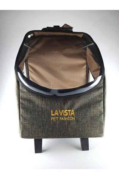 LAVİSTA La Vista Çekçekli Kedi Köpek Taşıma Çantası