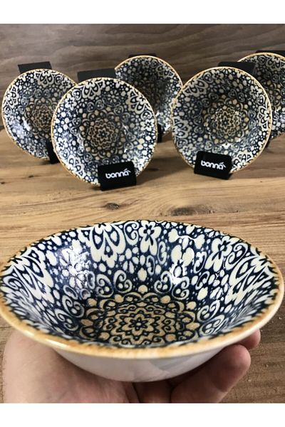 Bonna Porselen Alhambra Series 6-Piece Soup Bowl 16 cm