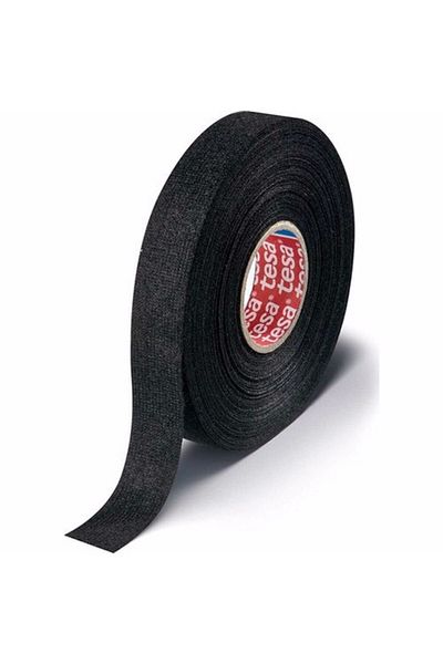 Tesa Cloth Tape Feather Heat Resistant Cable Wrap Tape 19mm-15mt - 1 Piece