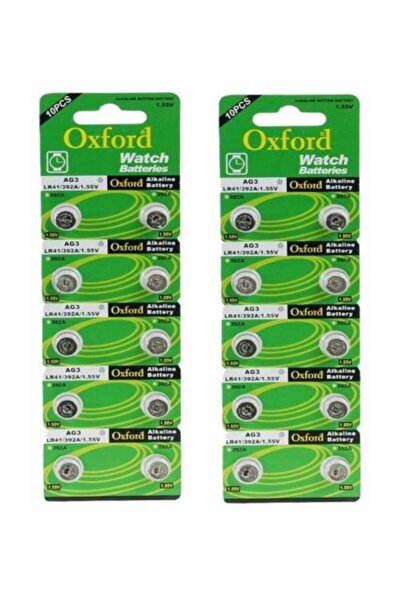 Oxford 20 Adet 192 Ag3 Lr 41 392a Sr 41 1.5v Düğme Pil