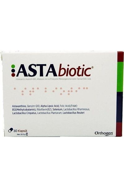 Orthogen Astabiotic 30 Capsules