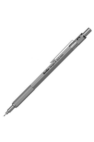 Scrikss Graph-X Metal Versatil 0,7mm Lead Gray Pencil