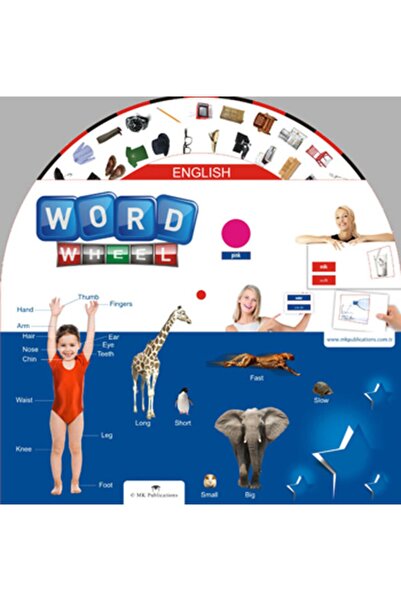 MK Publications English Word Wheel / Kolektif / MK Publications / 9786054441495