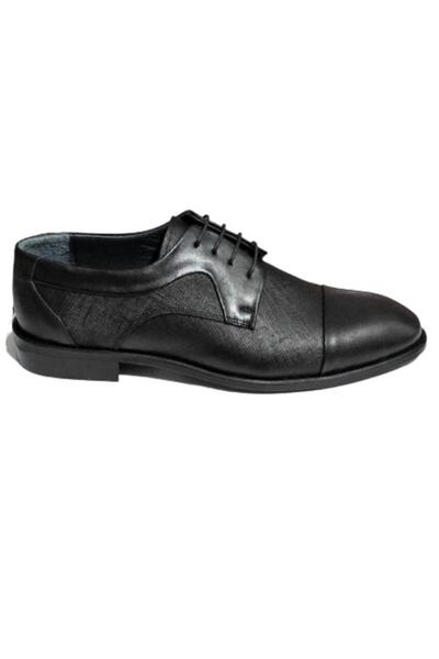 Aypaş 1110 Чорні чоловічі класичні шкіряні черевики